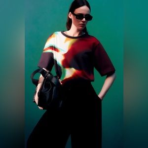 COS x LEA COLOMBO printed tee